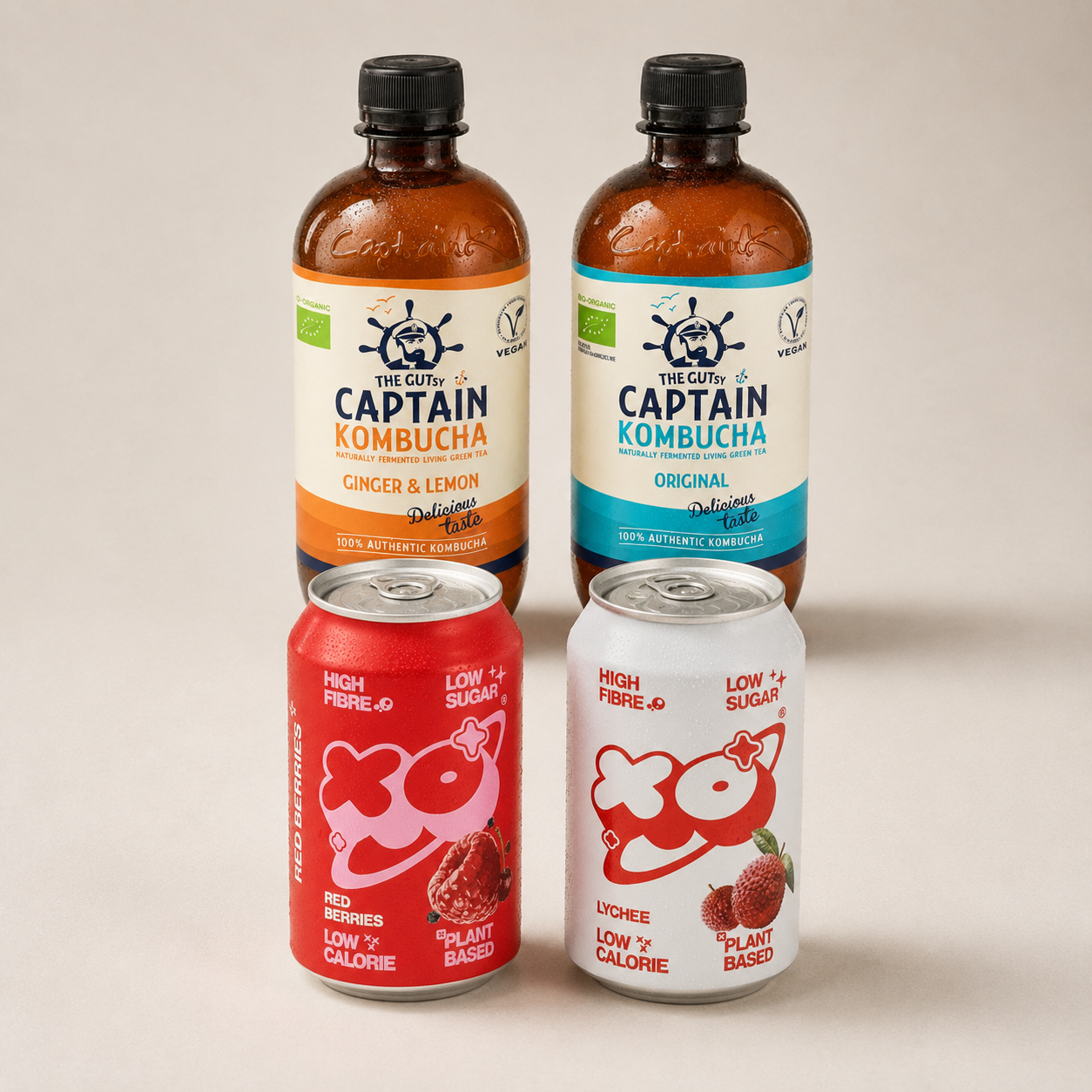 Extra Mix XO & Kombucha — 4 bevande