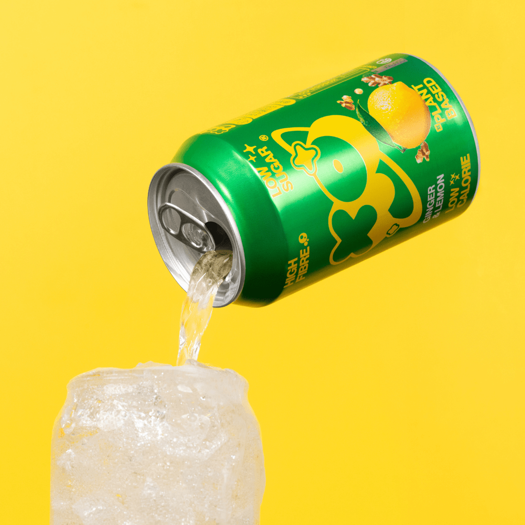 XO Soda Zenzero & Limone — Cartone da 12 × 330 ml