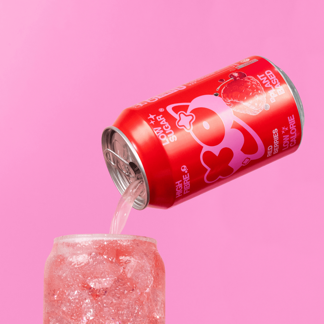XO Soda Frutti Rossi — Cartone da 12 × 330 ml