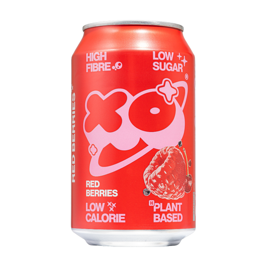 XO Soda Frutti Rossi — Cartone da 12 × 330 ml