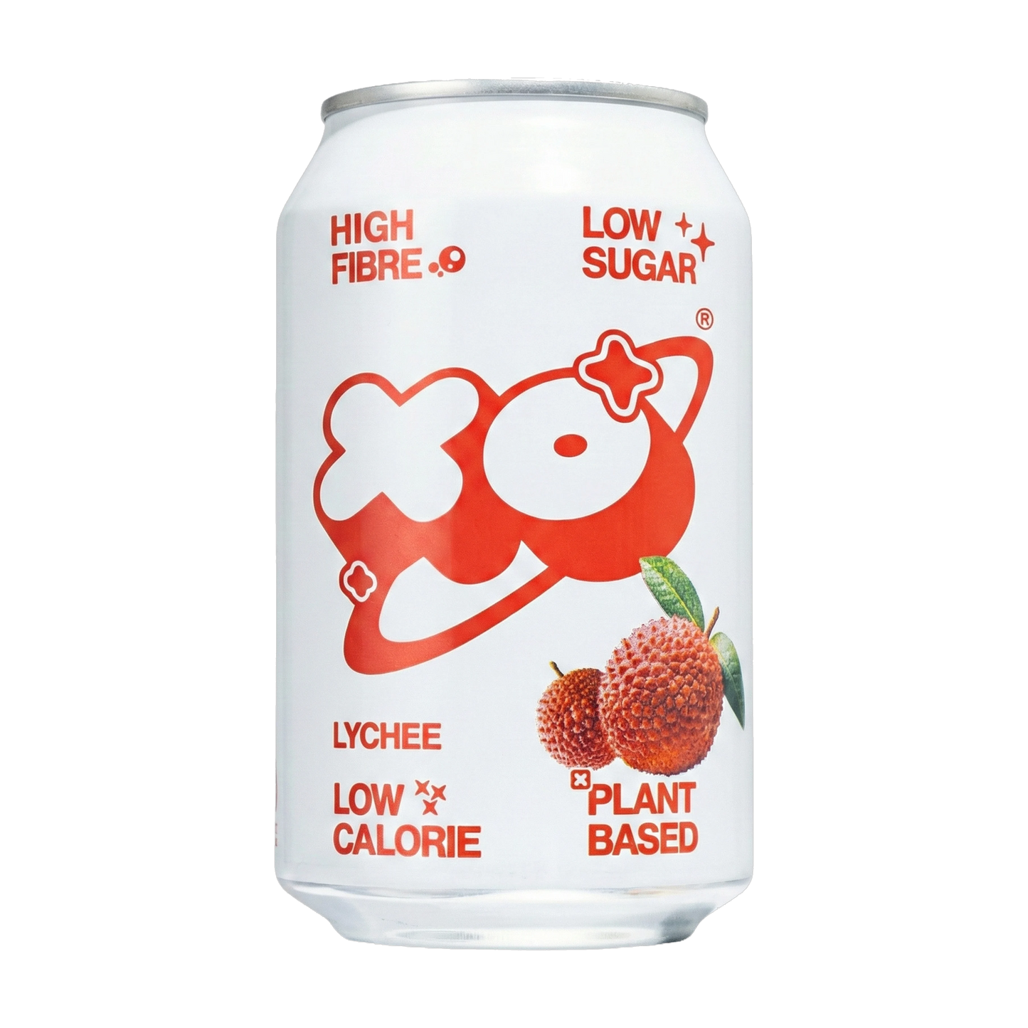 XO Soda Litchi — Cartone da 12 × 330 ml