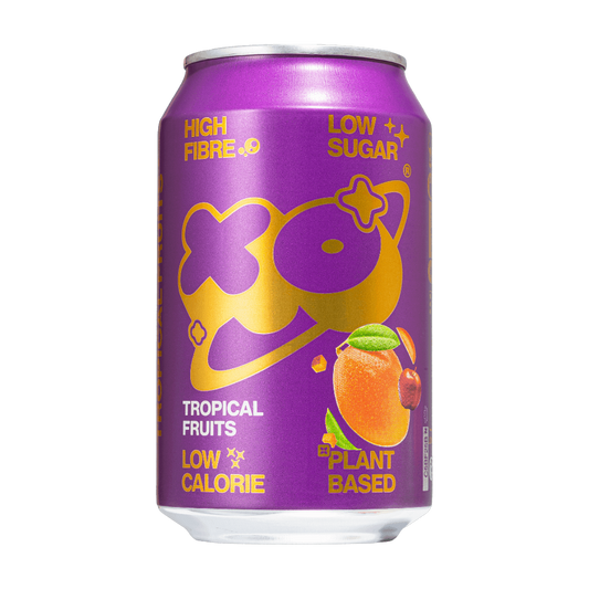 XO Soda Tropicale — Cartone da 12 × 330 ml