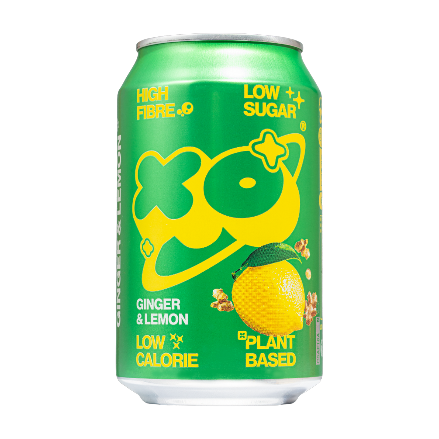 XO Soda Zenzero & Limone — Cartone da 12 × 330 ml