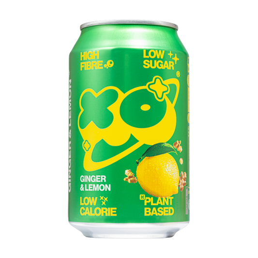 XO Soda Zenzero & Limone — Cartone da 12 × 330 ml