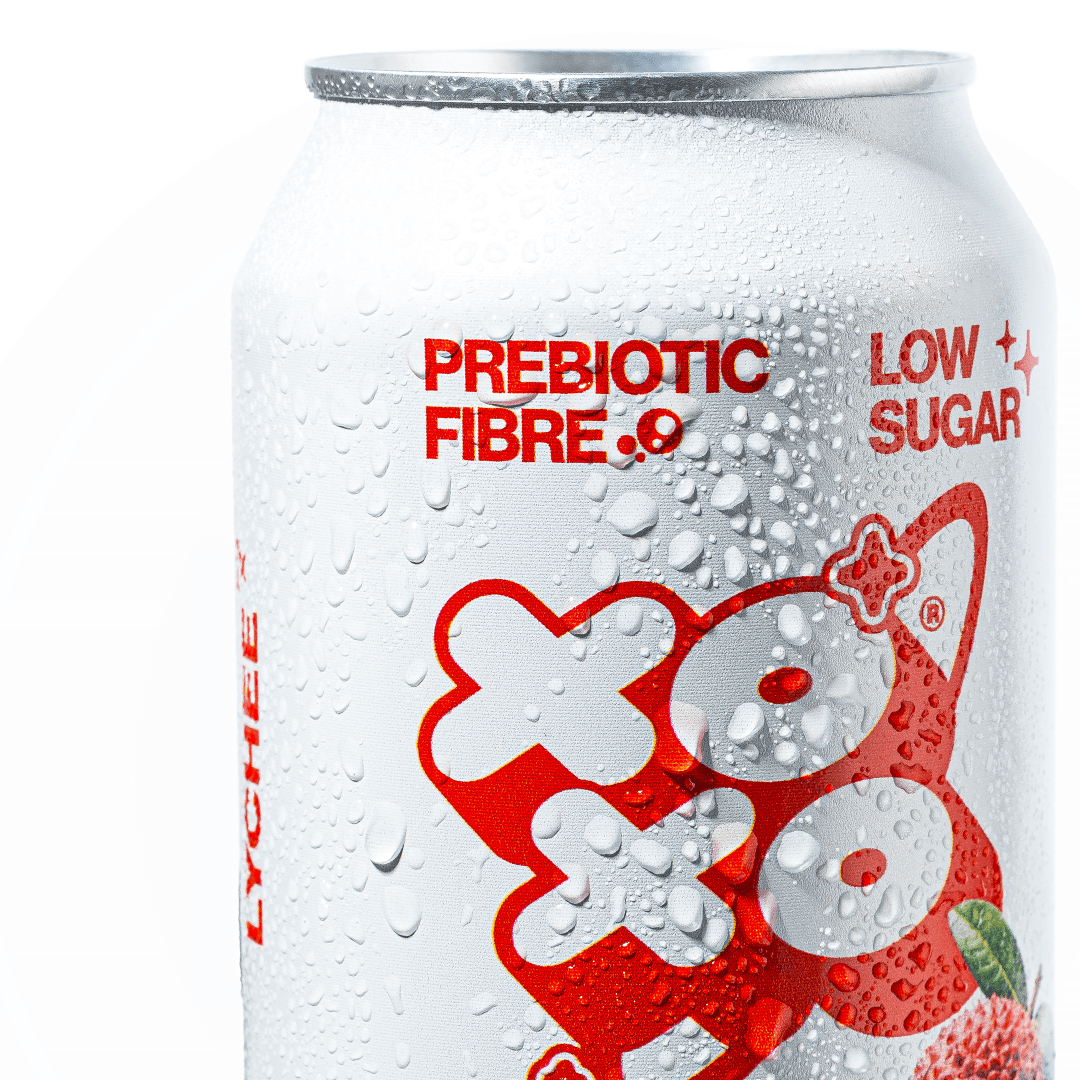 XO Soda Litchi — Cartone da 12 × 330 ml