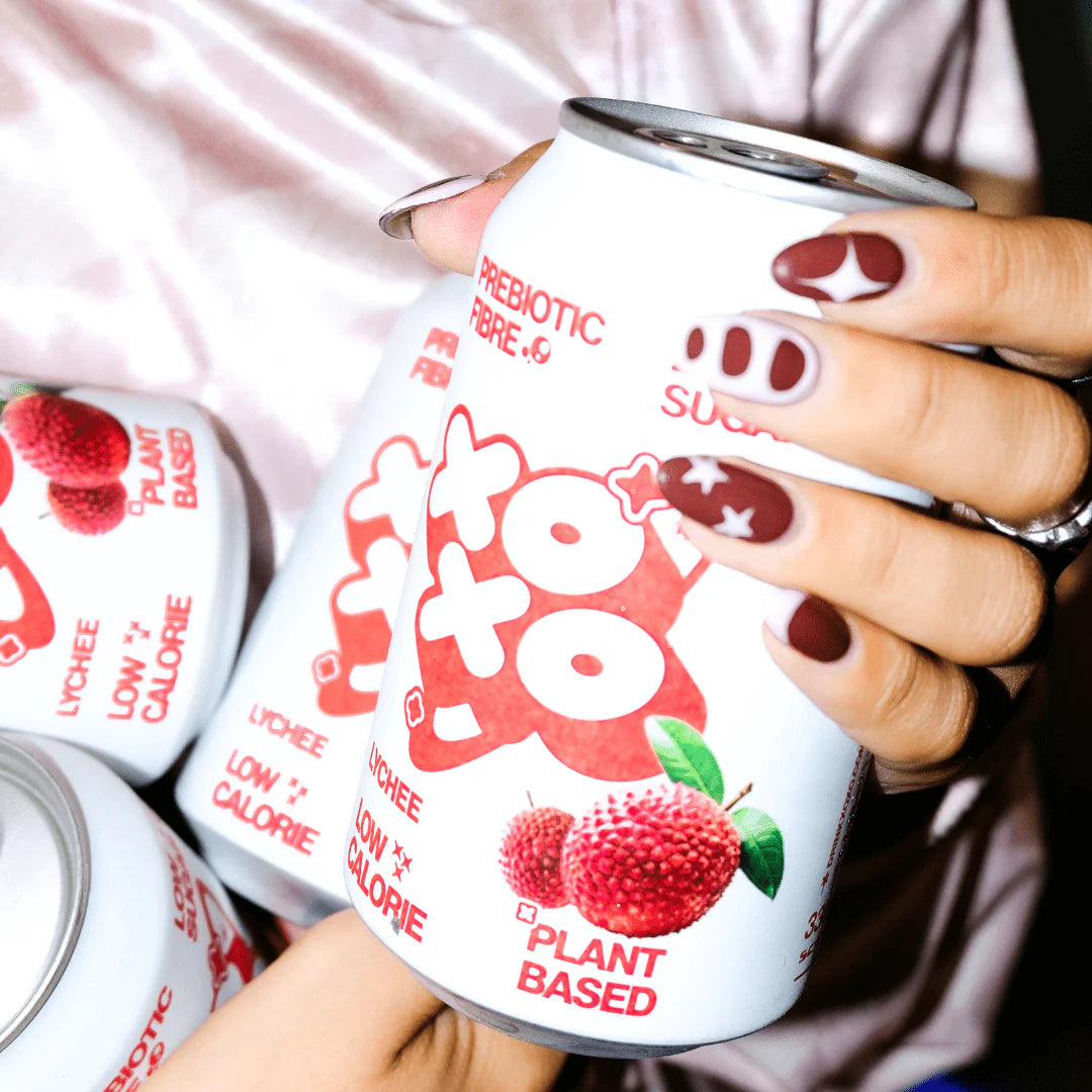 XO Soda Litchi — Cartone da 12 × 330 ml